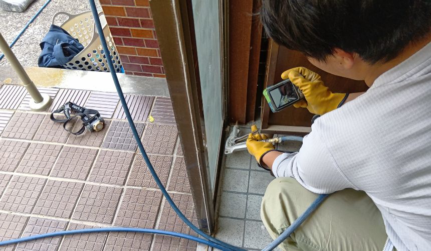 有資格者が対応